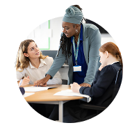 Talk-about-the-IEP-process-with-your-teacher icon